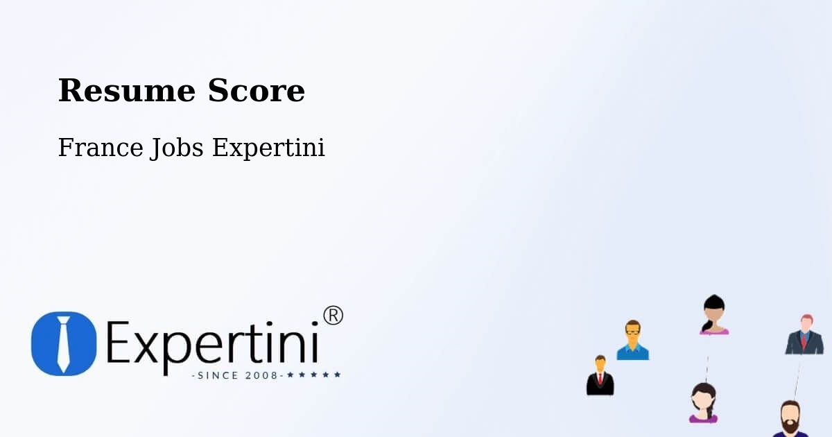 Resume Score & Job Description Match Tool – La Madeleine - France Jobs Expertini